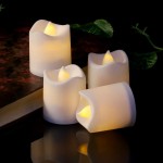 HELYZQ LED Electric Candles Battery Operated Flickering Smokeless Flameless Candle Wedding Party Home Decor Romantic - BHS1KJP46