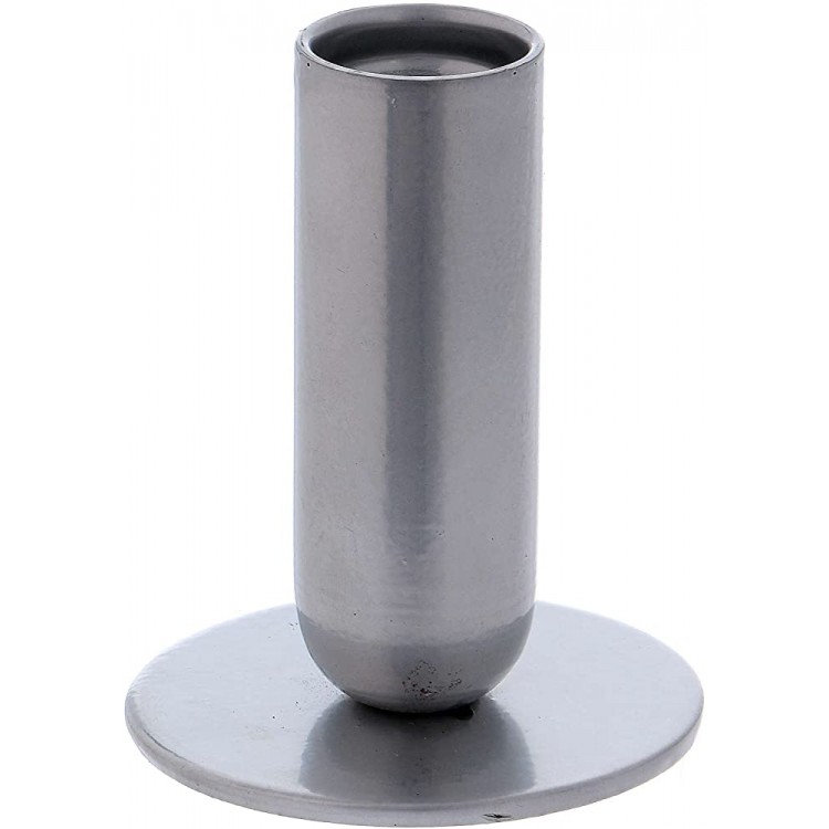 Tube-Shaped Candle Holder in Nickel-Plated Iron 8 cm - BXMHX7HW8