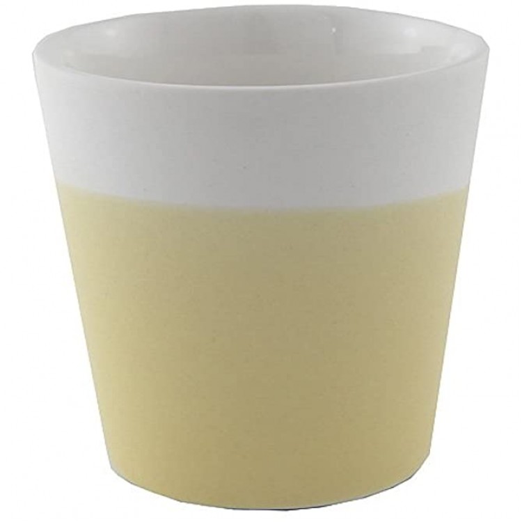 Yankee Candle Pastel Hues Ceramic Votive Candle Holder Glass Yellow - BNE5YHQKK