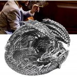 Rosvola Home Ashtrays Cool Ashtrays Scale Carvings Pterosaurs Design for Indoor for Office for Outdoor - BFDAYO9YJ