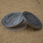 HARPIMER Lucky Coin Good Luck Sentimental Good Luck Coins Engraved Message Keepsake Gift Set Charm - BVS14QNZT