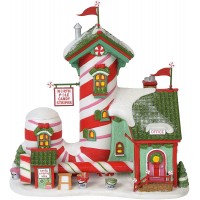 Department 56 North Pole Village Candy Striper Lit Animated Building 7 Inch Multicolor - BENQH6TT9