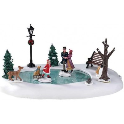Lemax Village Collection Victorian Skaters #94527 - BJTYA35ON