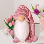 Mother's Day Plush Gnome Faceless Doll Gifts Decorations Bedroom Living Room Desktop Decoration Standing Post Swedish Gnome Plush Decorations Home Decor for Mom A-1PC - BBO5IQFRO