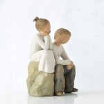 Willow Tree Brother and Sister Sculpted Hand-Painted Figure - BROU9GV4Y