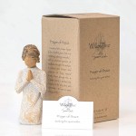 Willow Tree Prayer of Peace Sculpted Hand-Painted Figure - B7EJFUUFG