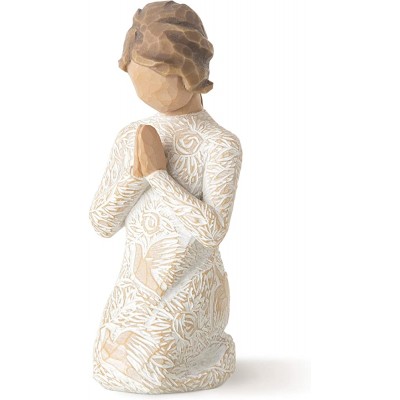 Willow Tree Prayer of Peace Sculpted Hand-Painted Figure - B7EJFUUFG