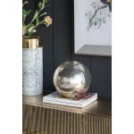 A&B Home 12 Decorative Orbs Silver Glass Sphere Ball for Bowl Vase Table Centerpieces Sliver - BW0FINGR5