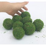 Nice purchase Handmade Natural Green Plant Moss Balls Decorative for Home Party Display Decor Props 2 in - BRUSBTHVK