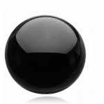 RUTILY Obsidian Crystal Ball with Stand,100 mm 3.94 Natural Black Crystal Ball for Scrying Meditation Crystal Healing Divination Sphere Home Decoration W Luxury Gift Box Black - B22GSFZ62