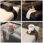CouchCoaster The Ultimate Drink Holder for Your Sofa Steel Grey - B1BZQMBWU