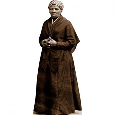 HistoricalCutouts H61029 Harriet Tubman Cardboard Cutout Standee - B0ZB1EED2