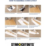 STAR CUTOUTS CS1010 Hasbulla Magomedov Fighting Lifesize Cutout with 1 x Free Mini Cardboard Cut Out Multicolor Regular - B3E4OQ2Z3