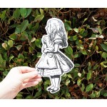 Vintage Alice in Wonderland Decoration Cutouts by Red Fox Tail - BGIZTMBUA