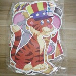 Zonon 24 Pieces Carnival Cutouts Party Supplies Circus Theme Birthday Party Favors Circus Animals Clown Performers Carnival Party Decoration - BCX47Q6X5