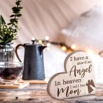 Jetec Bereavement Gift Sympathy Memorial Decor Sign Mother's Day Memorial Sign for Loss of Mother Grief Funeral in Memory of Loved One Condolence Remembrance Sorry for Loss Loving Mom - BEY5CU2I8