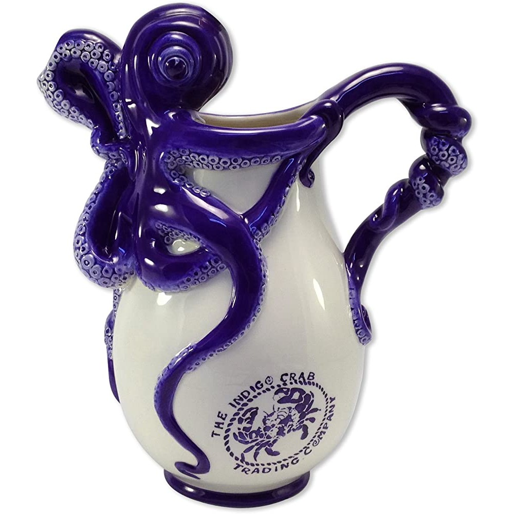 Blue Sky Ceramic Sky Ceramic Octopus Pitcher 13 - BS17U4FYQ