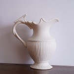 klm Classic Vintage Ceramic Pitcher Vase,Leakproof Rustic Flower Pitcher Jug,Beautiful Decorative Bouquet Frame,for Bathroom,Living Room,Bedroom Kitchen Decor. - BKD8DFK84