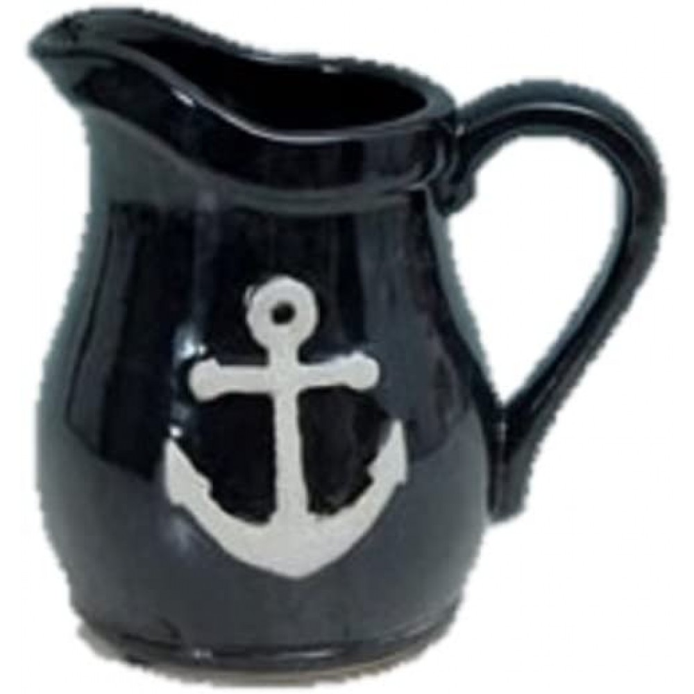 May Rich Co. PORCELAIN PITCHER WITH ANCHOR DESIGN - B4150W4RG