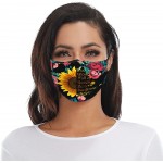 2PC Sunflower Women face mask In A World Full of Roses Be A Sunflower,Washable Reusable Adjustable Decorative Mask - BWQHVDYVH