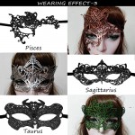 CNYMANY Women's Sexy Flexible Lace Masks Eye-mask for Ball Party Venetian Masquerade Costume - BZB6JVY48