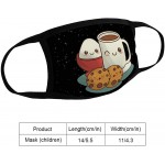 Cute Kawaii Food Cute pattern Decorative Kids Face Mask Washable Dust Reusable Filter for Children - BE8HXLMNZ