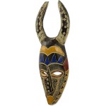 NOVICA Decorative Wood Mask Multicolor - BRB8AFA4R