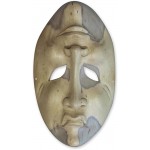 NOVICA Theater Reversible Hand Carved Crocodile Wood Wall Mask Comedy and Tragedy' - BKGCW570Q