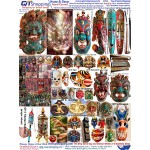 QT S Hand Crafted Bhairab Wooden Mask of Hindu God Bhairab for Decorative Wall Hanging Lord Mahakal Bhairab Wooden Mask Handmade in Nepal - BJ15AOJO5