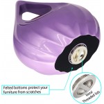 Teardrop Heart of Love Urns Cremation Urns for Human Ashes Adult for Funeral Burial Niche Home or Columbarium Decorative Urns for Ashes Adult for Female Male Purple Cremation Urns Large - BT3FG3N2Q