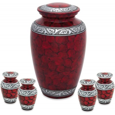 UrnsDirect2U Middleton Red Adult Four Tokens Decorative-urns - BR6ZLZ9RZ