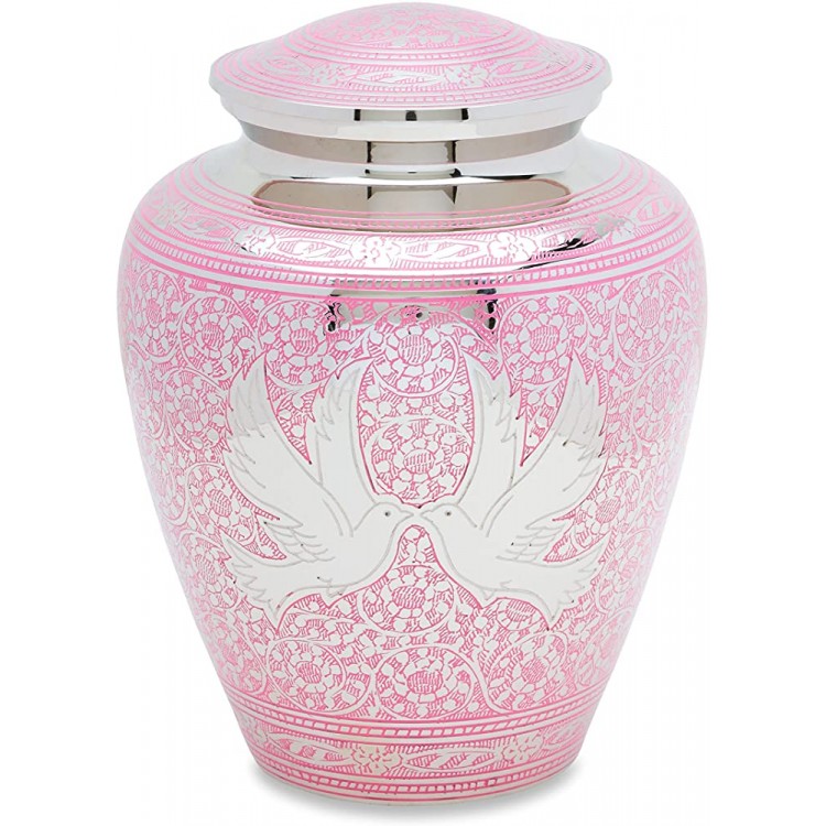 UrnsDirect2U Pink Loving Dove Adult Decorative-urns - BLBPCNXKS